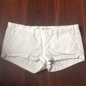 White Kids Shorts